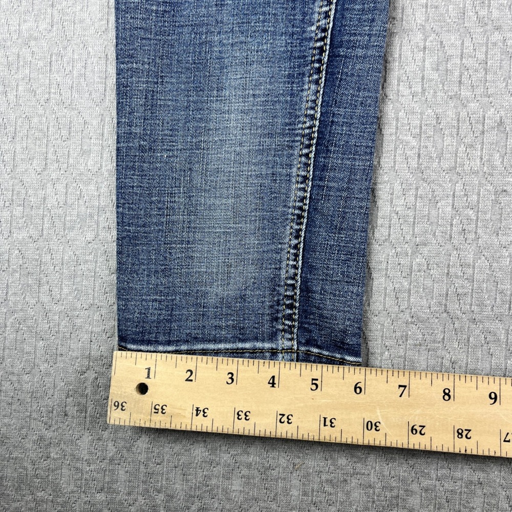 Vintage Gucci Arkansas Jeans Women 36/33X29 Blue medium wash Made in Italy - Picture 8 of 13